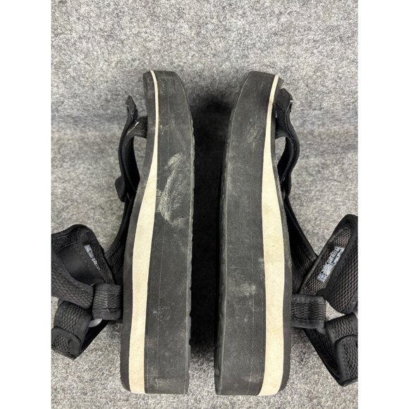 Teva Sandals Womens Size 11 Black Flatform Universal Platform Strap Sport - Picture 7 of 8